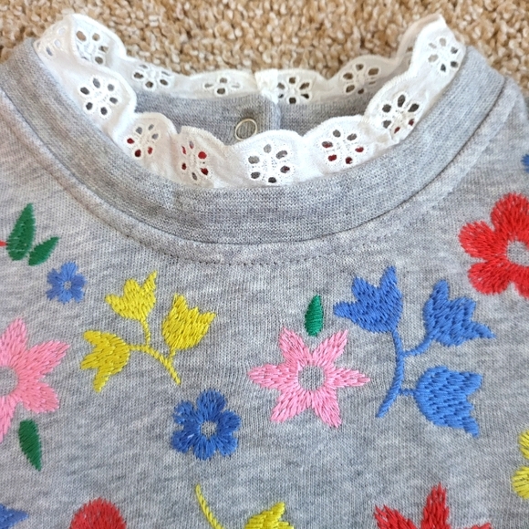 ❤️EUC❤️ BODEN GIRLS EMBROIDERED SWEATSHIRT - Picture 9 of 11